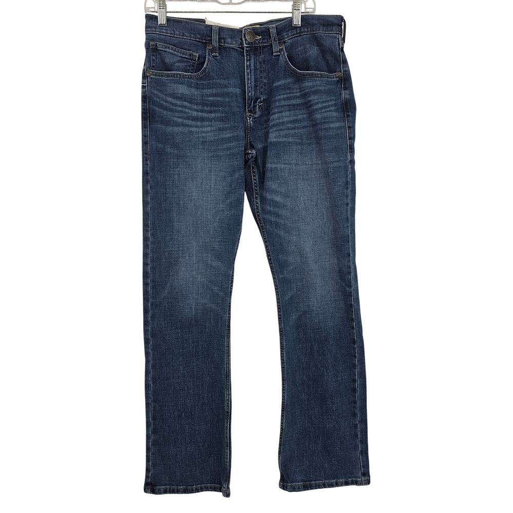 Wrangler 20X Mens size 31/32 NO. 42 Vintage Bootcut Low Waist Jeans Blue NEW